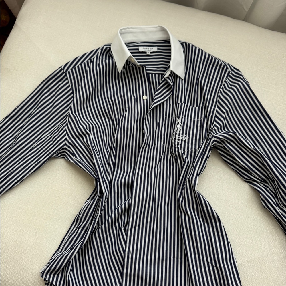 SPORTY & RICH BUTTON UP - Picture 2 of 3